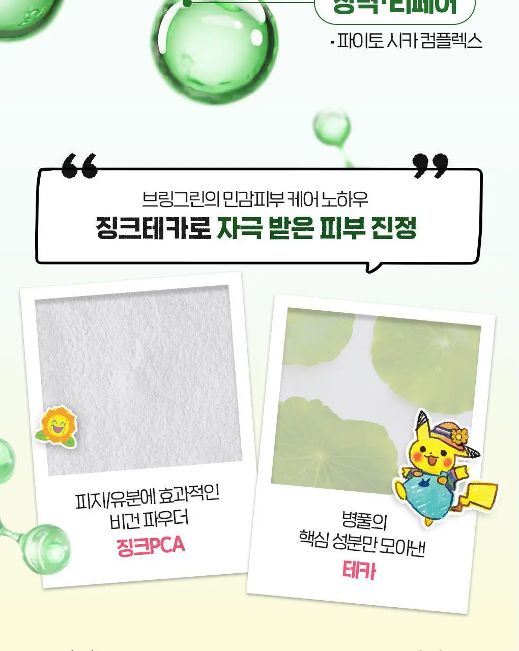 [포켓몬에디션/저자극파데프리] 브링그린 징크테카 파이토 BB 선 50mL(+BB선 20mL) 상세페이지 19